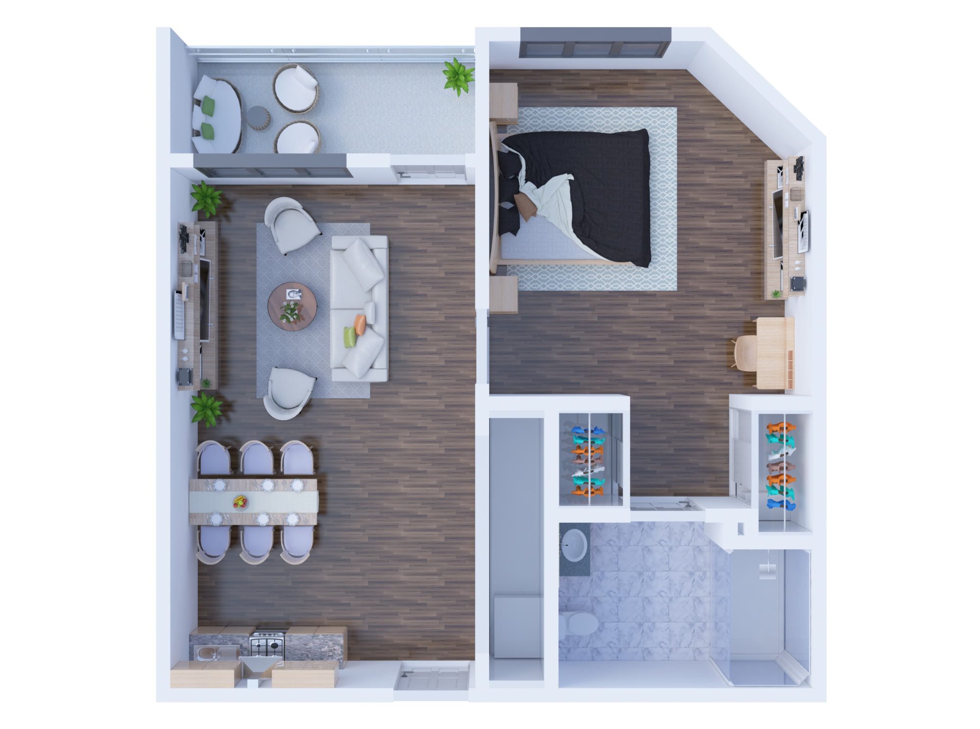 B5-One Bedroom