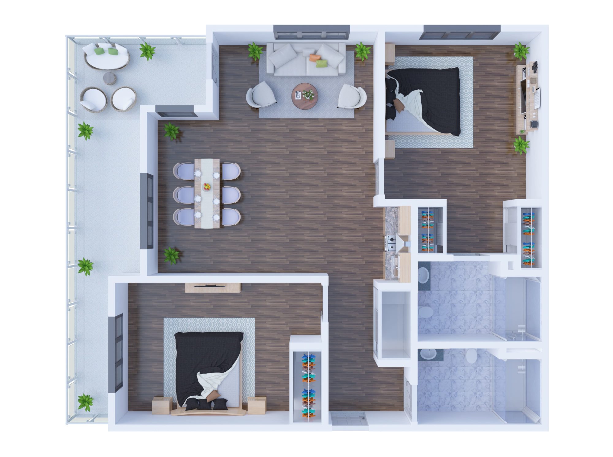 C2-Two Bedroom