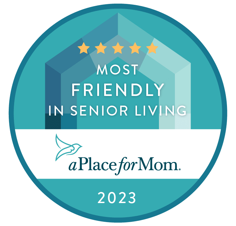 2023 A Place for Mom Best of Senior Living Award