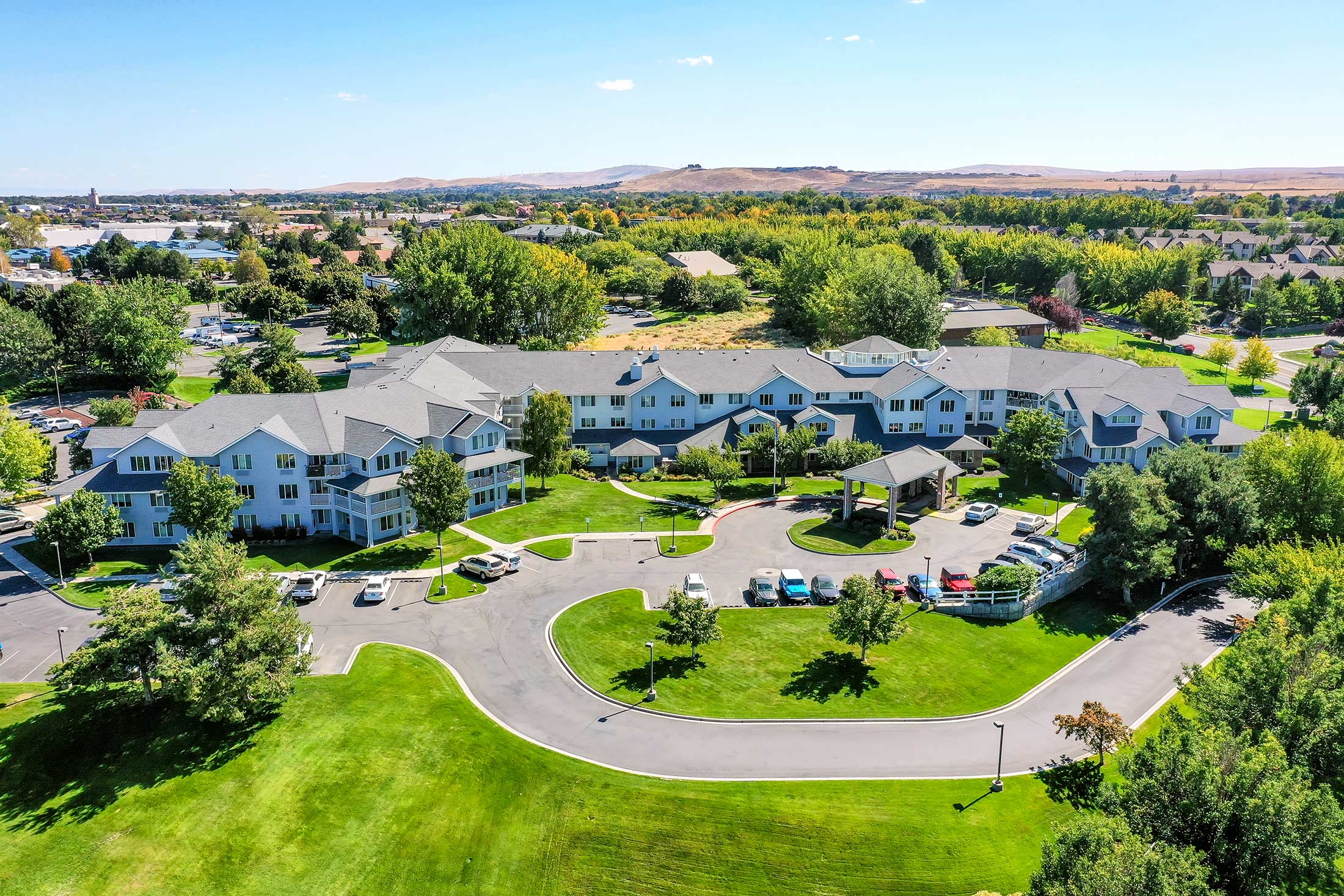 Aerial view Kennewick